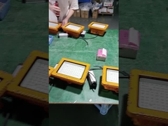 Armatures d'éclairage résistant à l'explosion de 400 W avec angle de rayon de 120° et indice de protection IP66