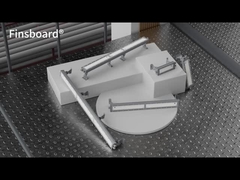 Résistance à l'explosion de 150-160 mm, luminaire linéaire, tube ignifuge