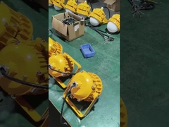 Éclairage pour zones dangereuses Projecteur LED antidéflagrant Jaune mine gris