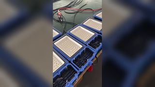 AC85-265V 3000K-6500K Réverbère à LED haute luminosité avec efficacité 120lm/W