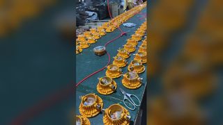 Éclairage antidéflagrant industriel de haute baie LED avec Exde ⅡC T6 Gb, IP65