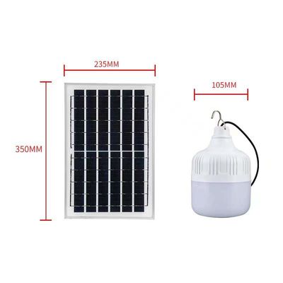 Ampoule solaire LED 100W IP65 étanche avec réglage 2700K-6500K pour éclairage extérieur de jardin
