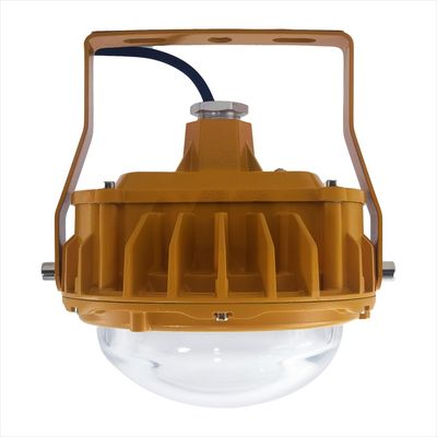 Lampe LED antidéflagrante industrielle en verre convexe avec angle de faisceau de 120° Indice de protection IP66 et durée de vie de 50 000 heures