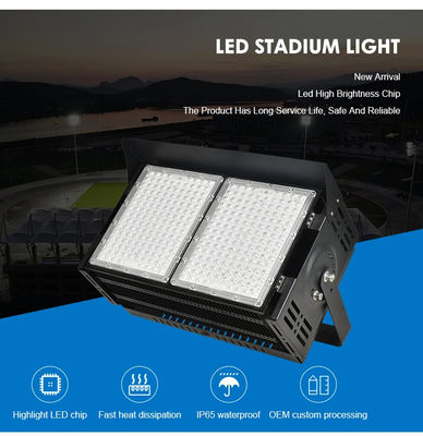 Éclairage de stade LED étanche IP65 avec une durée de vie de 50 000 heures et LED SMD3030 pour projecteurs sportifs