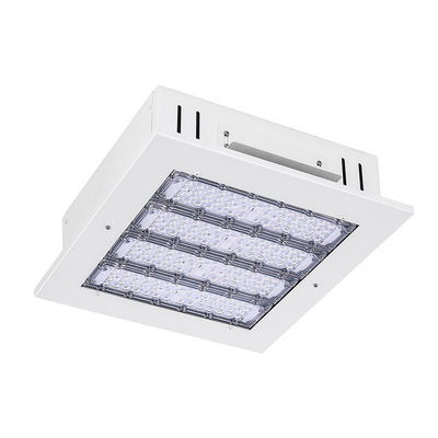 Projecteur LED industriel haute baie étanche IP54 200W avec aluminium + PC transparent pour stations-service