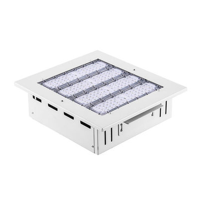 Projecteur LED industriel haute baie étanche IP54 200W avec aluminium + PC transparent pour stations-service