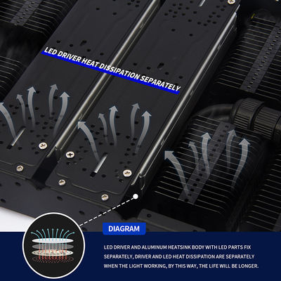 Lumière de croissance à LED à spectre complet de 1000 W pour plantes d'intérieur avec contrôle de la minuterie