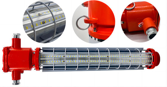 IP65 Exde Mb WF2 Lumière LED linéaire résistante aux explosions pour les endroits dangereux