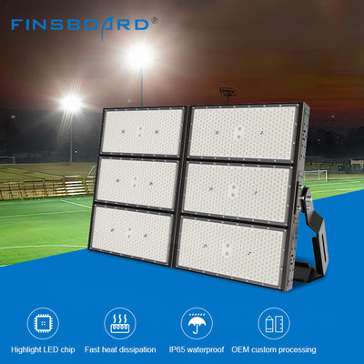 1200W IP66 LED Flood Light avec une durée de vie de 50 000 heures pour l'éclairage de stade à mât élevé