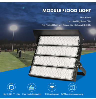 Projecteur de stade LED étanche IP65 1250W avec driver Meanwell pour terrains de sport et projecteurs de stade