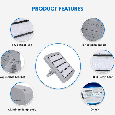 3000K/4000K/5000K/5700K Éclairage de stade LED à haut rendement IP65 étanche