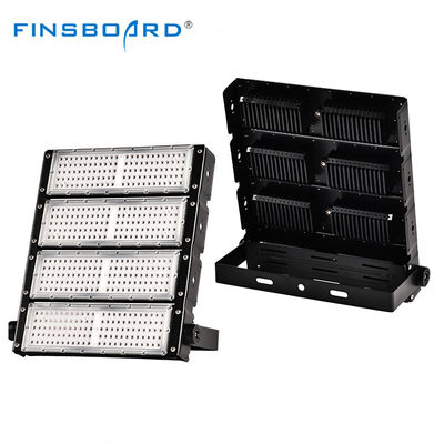 AC100-277V Éclairage de stade LED avec aluminium sous pression + PC et angles multiples de faisceau pour la lumière d'inondation sportive