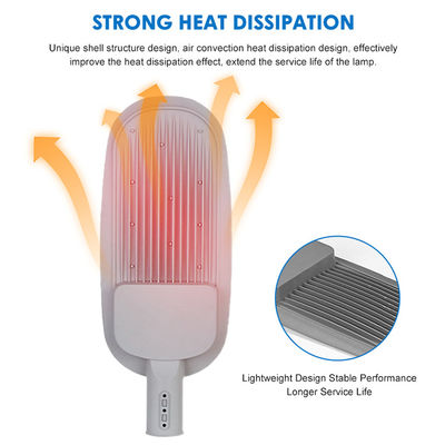 Éclairage de rue LED à haute efficacité de 120lm/W avec étanchéité IP66 et haute tension AC85-265V pour l'éclairage extérieur d'autoroute