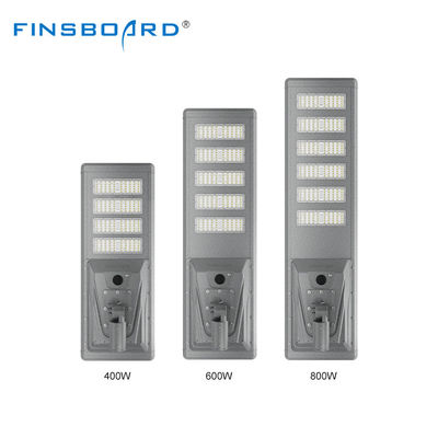 Lampadaire solaire LED tout-en-un 120W avec capteur radar et durée de vie de 50 000 heures