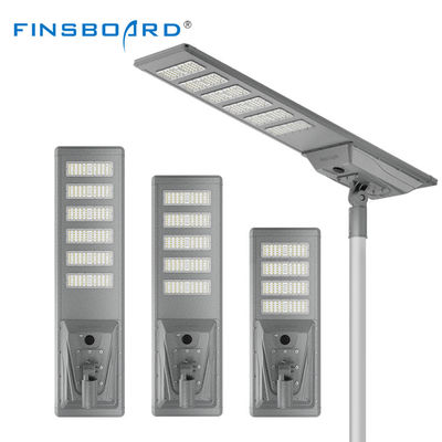 Lampadaire solaire LED tout-en-un 120W avec capteur radar et durée de vie de 50 000 heures