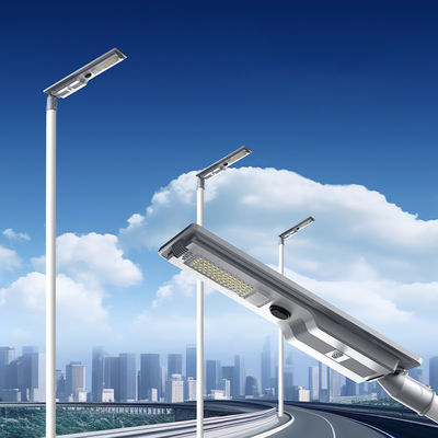 IP65 étanche à l'eau en aluminium moulé sous pression 400W/600W All-in-One LED Solar Street Light pour l'éclairage routier extérieur