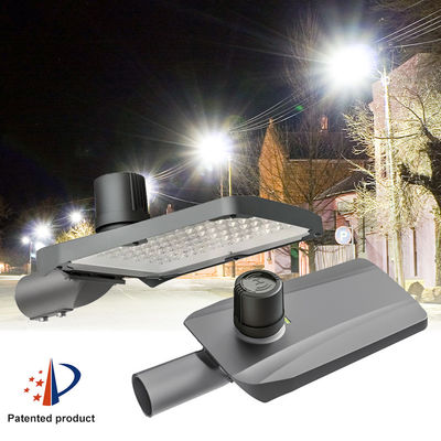 Installation facile - Luminaire de rue LED intégré en aluminium moulé sous pression, étanche IP66, avec contrôle de la lumière