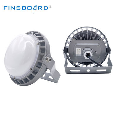 IP65 étanche à l'eau Industrial High Bay Light avec 5500-6500K température de couleur et aluminium + construction en verre trempé