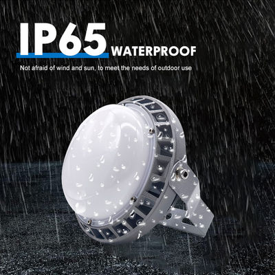 IP65 étanche à l'eau Industrial High Bay Light avec 5500-6500K température de couleur et aluminium + construction en verre trempé