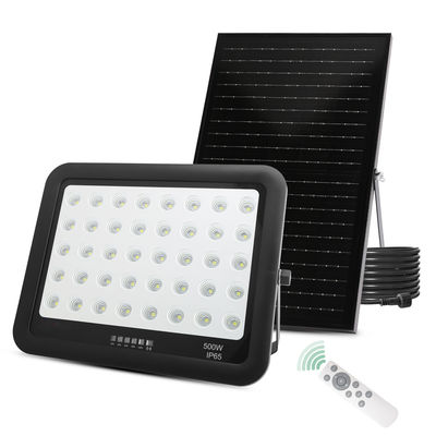 Projecteur solaire LED ABS noir avec télécommande 50W 100W 200W 300W 400W 500W