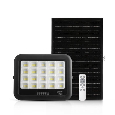 Projecteur solaire en verre trempé ABS IP65, lampe solaire 100w 200w 300w 400w 500w