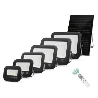 Éclairage solaire extérieur à haute luminosité Ip65 Contrôle Aluminium