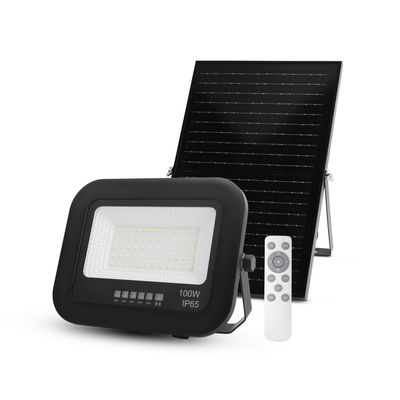 Éclairage solaire extérieur à haute luminosité Ip65 Contrôle Aluminium