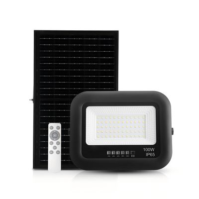 Éclairage solaire extérieur à haute luminosité Ip65 Contrôle Aluminium