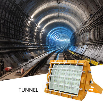 Éclairage pour zones dangereuses Projecteur LED antidéflagrant Jaune mine gris