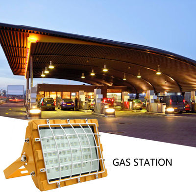 Station-service Terminal portuaire en aluminium verre trempé Ip65 éclairage résistant à l'explosion à LED