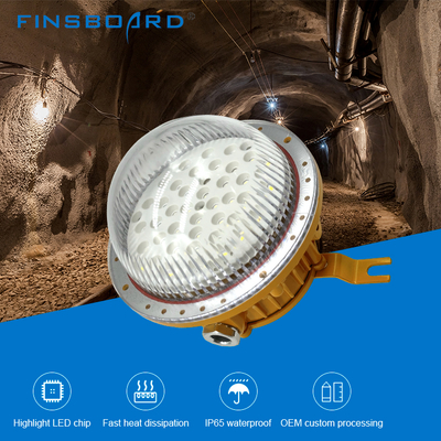 Lampe antidéflagrante IP65 pour station-service, éclairage 50W 100W 150W, lampe LED antidéflagrante