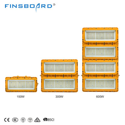 Éclairage LED antidéflagrant 150W IP65 en alliage d'aluminium pour zones dangereuses