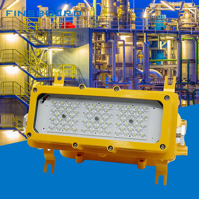 Éclairage de couloir de ceinture de passage de câble de tunnel de métro étanche Ip65 en aluminium, éclairage antidéflagrant à LED de 50 W