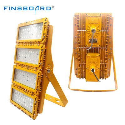 600W LED éclairage anti-explosion DC basse tension solaire hors réseau tuyauterie de tête de puits à distance IP66 aluminium sous pression ADC12