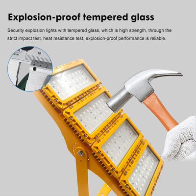 Lumière à l'épreuve des explosions à LED de 300 W 60° Monture de bride à la jupe de navire Blanc neutre ATEX IIB T6 IP65 RFEPL8280