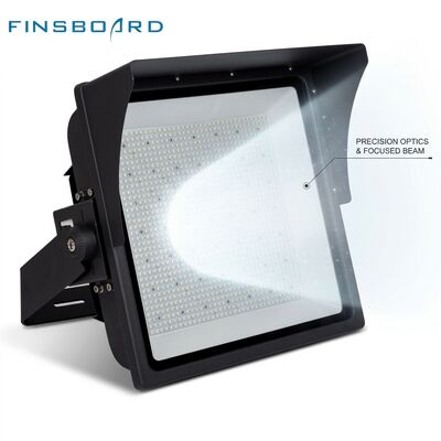 Smart Dimmable 1200W LED Stadium Flood Light 0-10V Controllable Anti-Glare Optics IP66 for Golf Course Arena