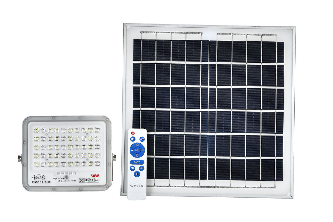 100W IP65 étanche LED lumière solaire avec télécommande pour l'éclairage extérieur d'inondation