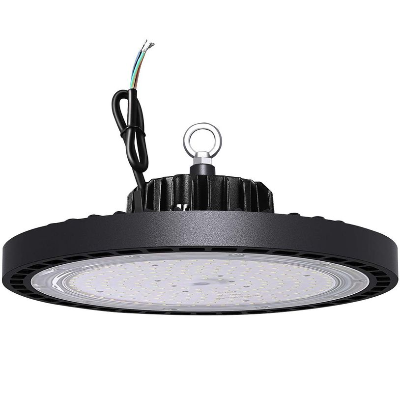 Projecteur UFO High Bay personnalisé 100W 150W 200W IP65 étanche avec LED SMD 3030 pour entrepôt et usine