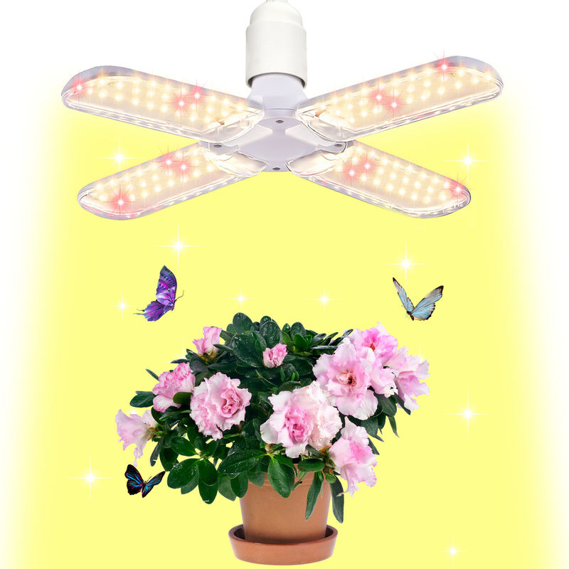 Compacte LED Grow Light avec spectre complet + 660nm et IP68 étanche à l'eau pour la croissance des plantes d'intérieur