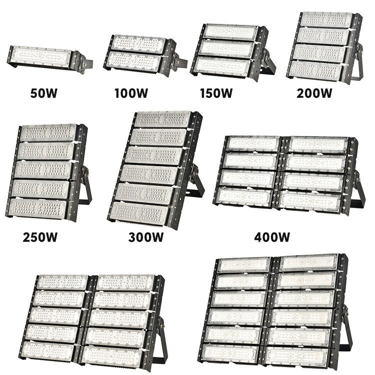 Projecteur LED extérieur modulaire étanche IP66, dimmable, de 50W à 600W