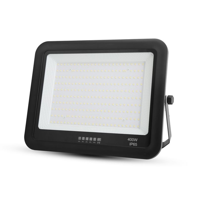 Éclairage solaire extérieur à haute luminosité Ip65 Contrôle Aluminium