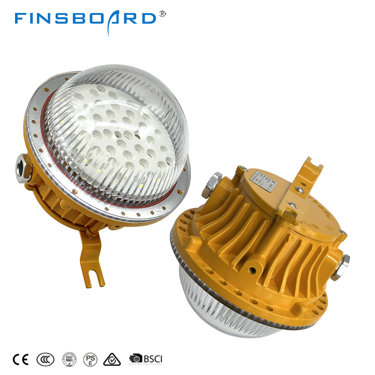 Lampe antidéflagrante IP65 pour station-service, éclairage 50W 100W 150W, lampe LED antidéflagrante