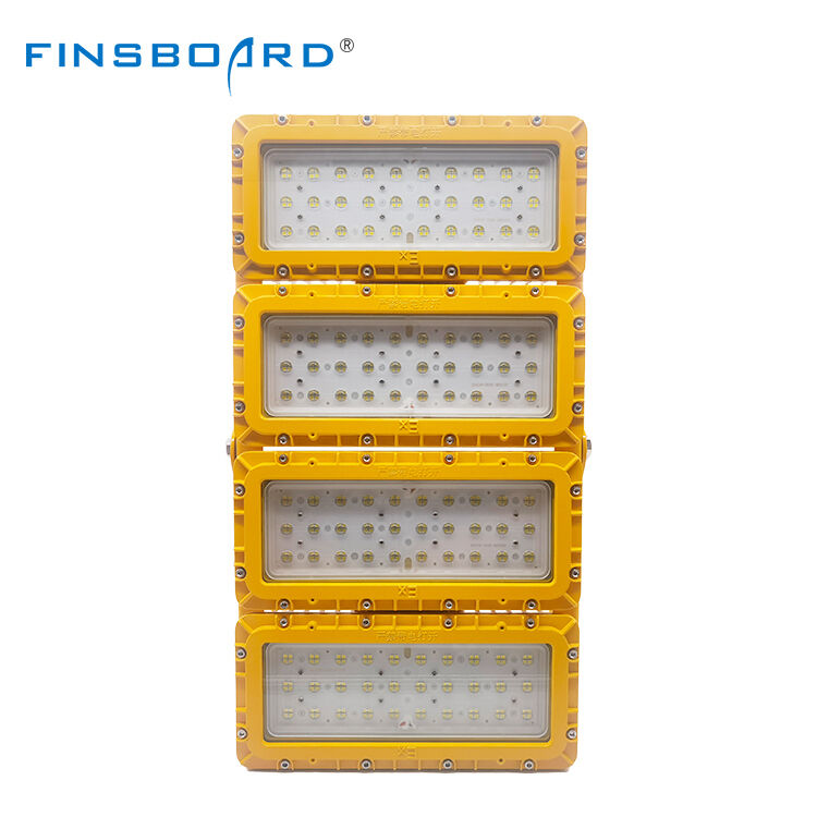 600W LED étanche à l'explosion 15° ultra-étroit hélicoptère en hélicoptère CAP 437 IECEx IP66 aluminium sous pression ADC12