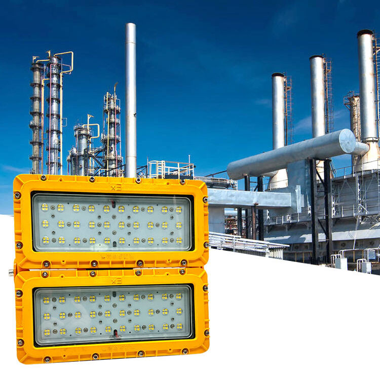 Lumière à haute résistance à l'explosion à LED de 300W 30° Plafond haute baie gris Finition ATEX IIB T6 IP65 RFEPL8280