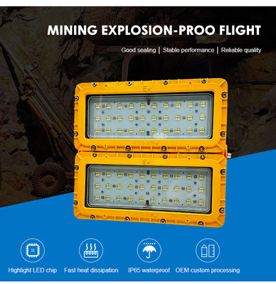 L'éclairage à résistance à l'explosion LED modulaire 100w 200w pour les zones dangereuses
