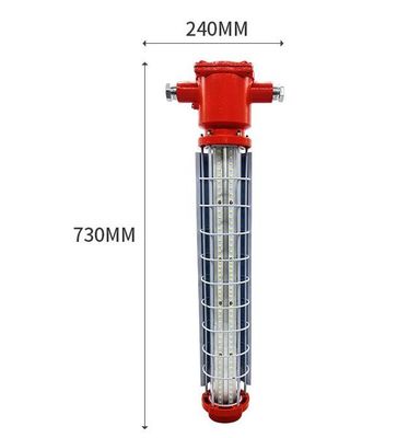 2700K-6500K LED résistant à l'explosion résistant à la corrosion par la lumière linéaire