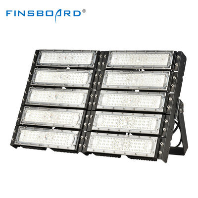 IP66 haute puissance LED lampes de protection contre les inondations 200w 250w 300w 400w 500w 600w LED haut mât lampe de protection contre les inondations avec SKD logement
