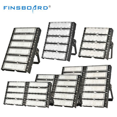 IP66 haute puissance LED lampes de protection contre les inondations 200w 250w 300w 400w 500w 600w LED haut mât lampe de protection contre les inondations avec SKD logement