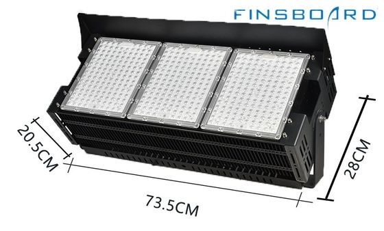 Éclairage de stade à LED actif 6500w 45° Angle de l'objectif