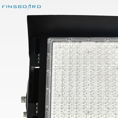 120lm/w IP66 Grille LED Éclairage de stade 90° Angle de l'objectif